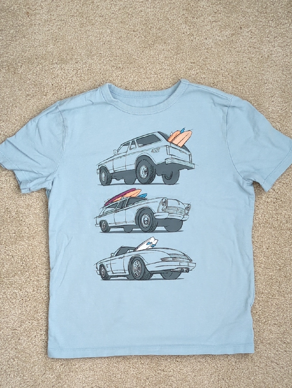 Boys Gap Beach Cars Shirt